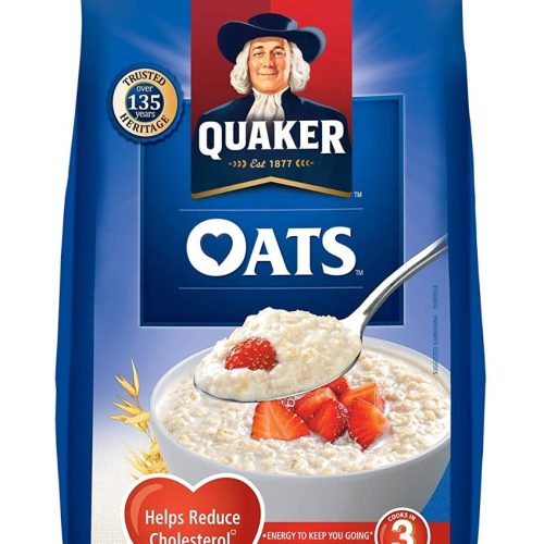 Quaker Rolled Oats Pouch, 1kg-0