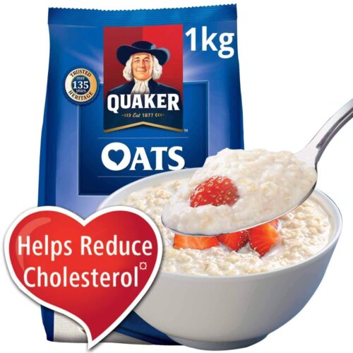 Quaker Rolled Oats Pouch, 1kg-4079