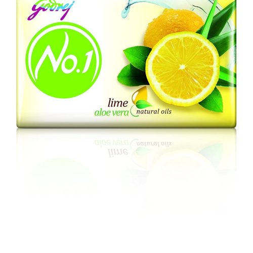 Godrej No.1 Lime and Aloe Vera Soap, 100gm (Buy 3 Get 1 Free)-0