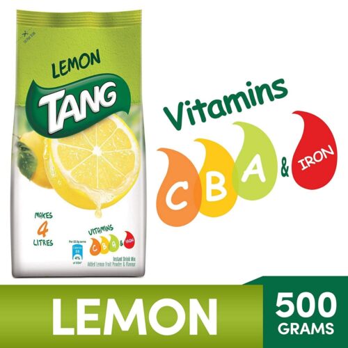 Tang Lemon Instant Drink Mix, 500g Pouch-4141