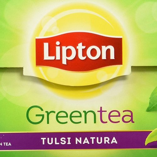 Lipton Tulsi Natura Green Tea Bags, 25 Pieces-0