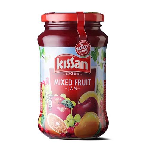 Kissan Mixed Fruit Jam, 500g Jar-0