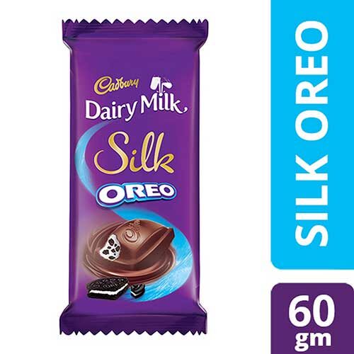 Cadbury Dairy Milk Silk Oreo, 60g-0