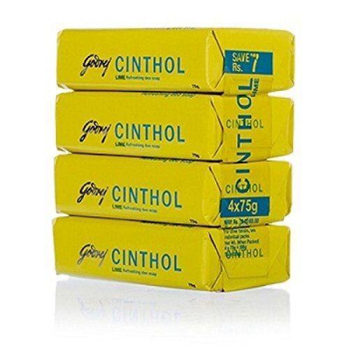 Cinthol Lime Soap, 75g (Pack of 4)-0