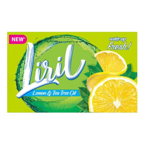 Liril Lemon & Tea Soap Bar, 75g-0