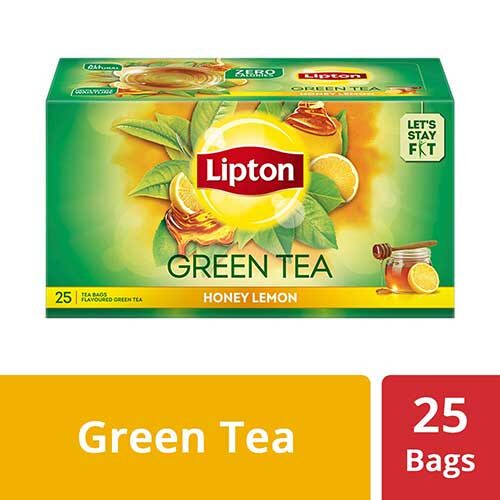 Lipton Honey Lemon Green Tea, 25 Tea Bags-0