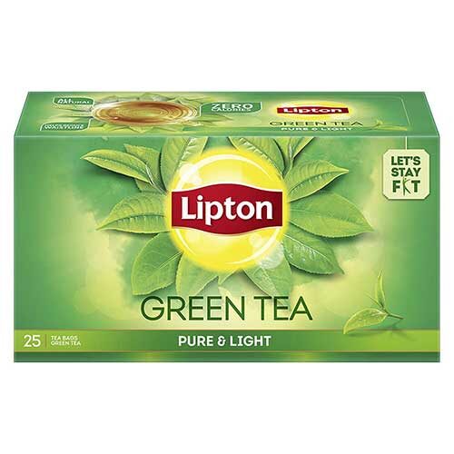 Lipton Pure & Light Green Tea , 25 Tea Bags-0