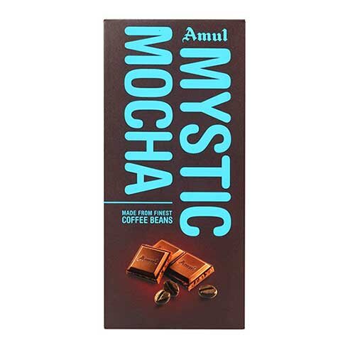Amul Mystic Mocha Chocolate Bar, 150g-0