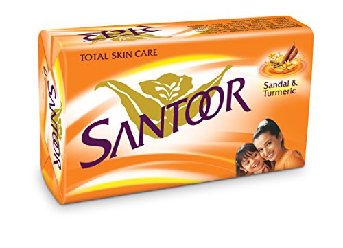 Santoor Sandal and Turmeric Soap, 150g-0