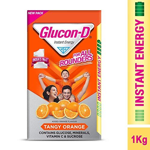 Glucon-D, Orange Flavoured Glucose, 1Kg Carton-0