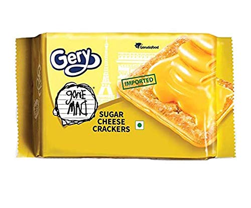 Gone Mad Gery Biscuit - Cheese & Sugar Crackers, 110g-0