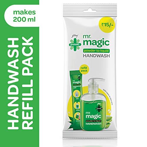 Godrej Protekt Mr.Magic Powder to Liquid Handwash, 9g-0