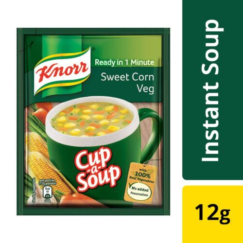 Knorr Sweet Corn Veg Soup, 11g-0