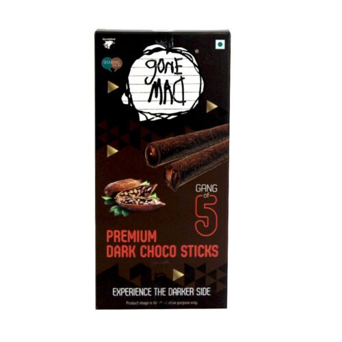 Gone Mad Premium Dark Choco Sticks, 5 Sticks-0