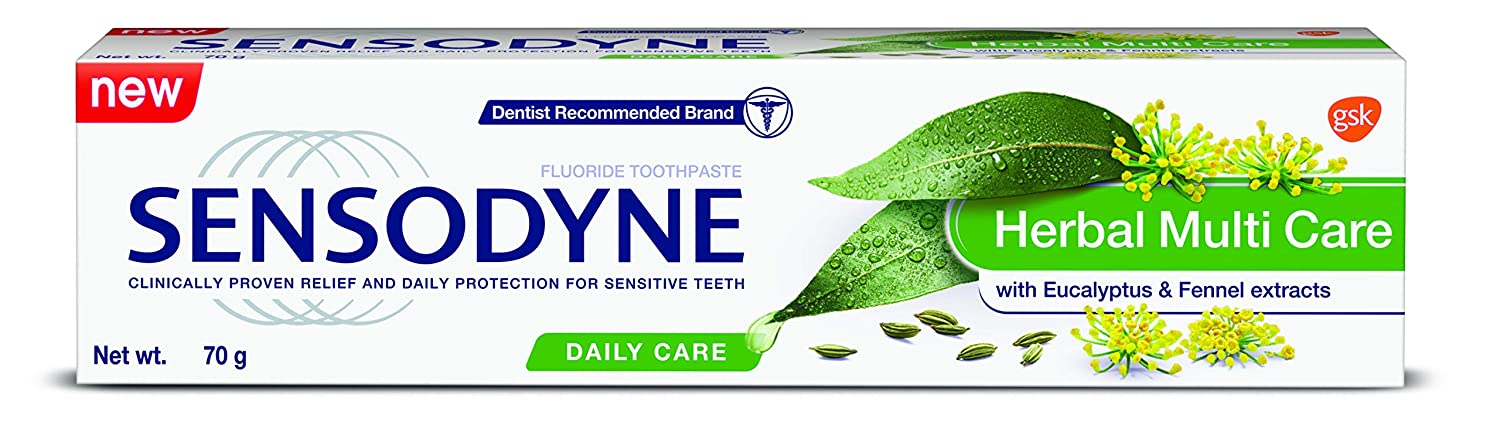 Sensodyne Herbal Multi Care Toothpaste, 70g-0