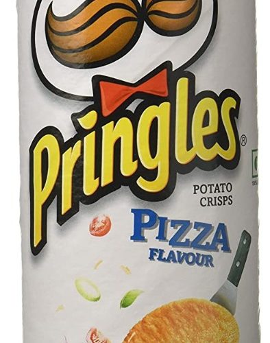 Pringles Potato Crisps Pizza Flavour, 110g-0