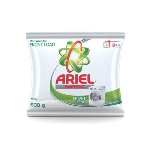 Ariel Matic Front Load Detergent Powder, 500g-0