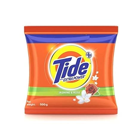 Tide Jasmine & Rose Detergent Powder, 500g-0