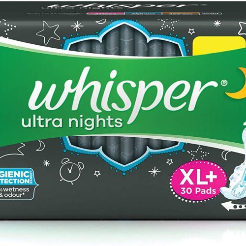 Whisper Ultra Nights XL Plus, 30 Pads-0