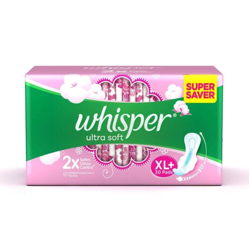 Whisper Ultra Soft XL Plus, 30 Pads-0