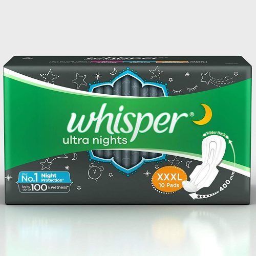 Whisper Ultra Nights XXXL, 10 Pads-0