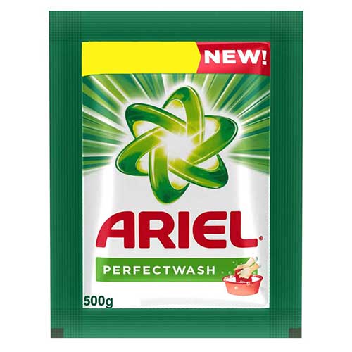 Ariel Perfect Wash Detergent Powder, 500g-0