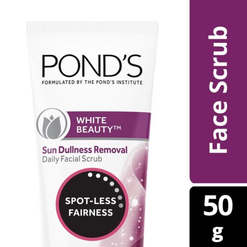 Pond's White Beauty Sun Dullness Removal Facial Scrub 50g-0