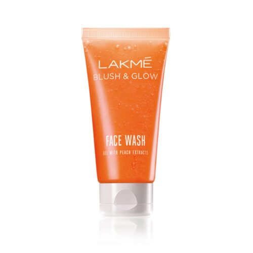Lakme Blush & Glow Peach Gel Facewash, 100g-0