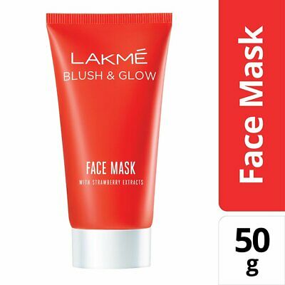 Lakme Blush & Glow Strawberry Facemask, 50g-0