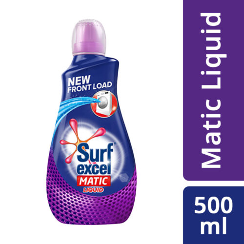 Surf Excel Matic Front Load Detergent Liquid, 500ml-0