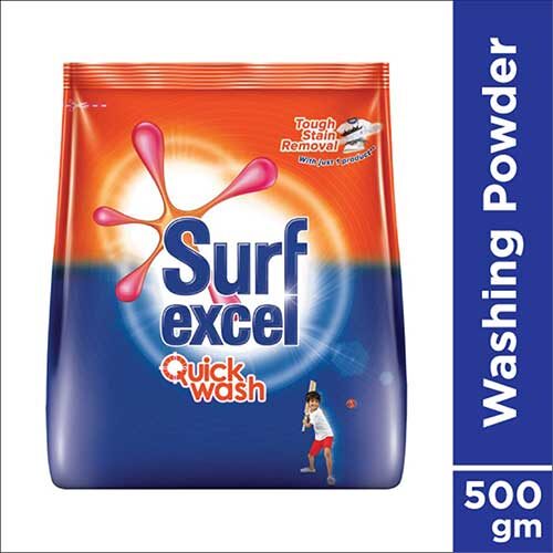 Surf Excel Quick Wash Detergent Powder, 500g-0