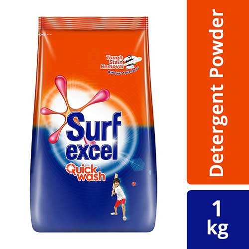 Surf Excel Quick Wash Detergent Powder, 1Kg-0