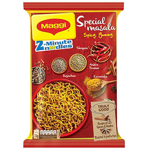 Maggi 2 Minutes Special Masala Noodles, 70g-0