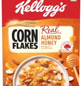 Kellogg's Real Almond Honey Cornflakes, 650g-0