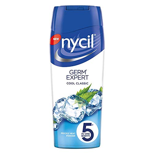 Nycil Germ Expert Cool Herbal Talcum Powder, 150g with extra 50g Free-0