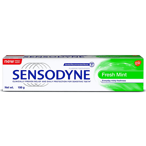 Sensodyne Fresh Mint Toothpaste, 150g-0