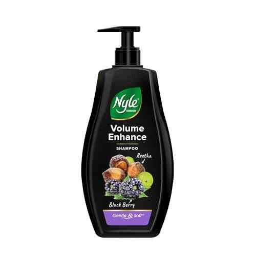 Nyle Naturals Volume Enhance Shampoo With Blackberry Reetha and Amla Shampoo 800ml