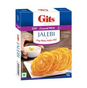 Gits Jalebi Dessert Mix 100 g With Free Easy Maker Bottle-0