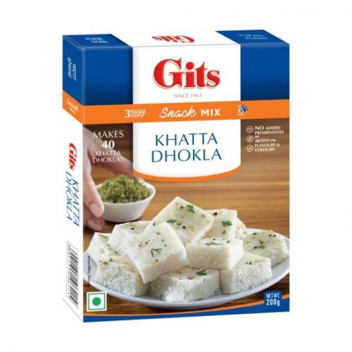 Gits Khatta Dhokla Snack Mix 200g-0