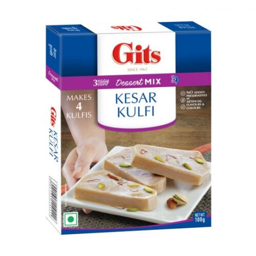 Gits Kesar Kulfi Dessert Mix 100g-0