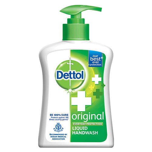 Dettol Original Liquid Handwash Bottle, 250ml-0