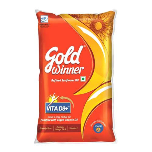 Gold Winner Refined Sunflower Oil 1lt.-0