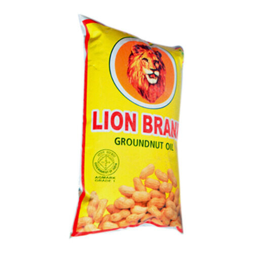 Lion Brand Double Filtered Groundnut Oil 5lt. Can-0