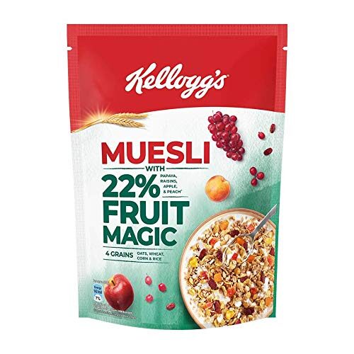 Kelloggs Muesli with 22% Fruit Magic, 500g-0