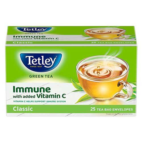 Tetley Green Tea, Classic, 25 Tea Bags-0