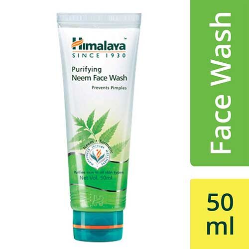 Himalaya Purifying Neem Facewash, 50ml-0