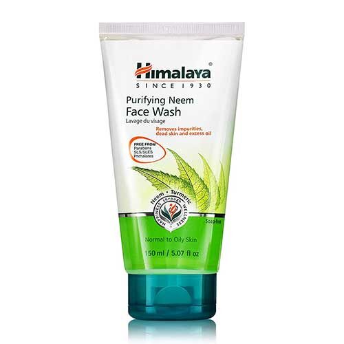 Himalaya Purifying Neem Facewash, 150ml with Free Complete Care Toothpaste 80g-0