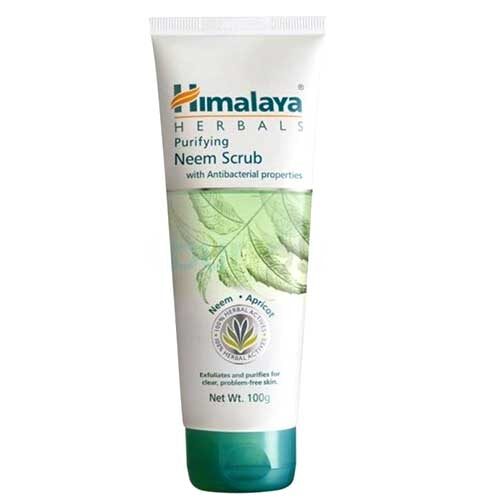 Himalaya Purifying Neem Face Scrub, 100g with Neem Face Pack, 50g-0