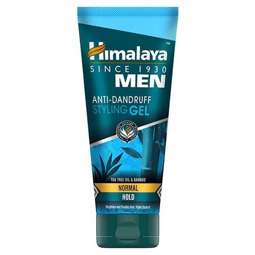 Himalaya Men Anti Dandruff Hair Gel, Strong Hold, 100ml-0