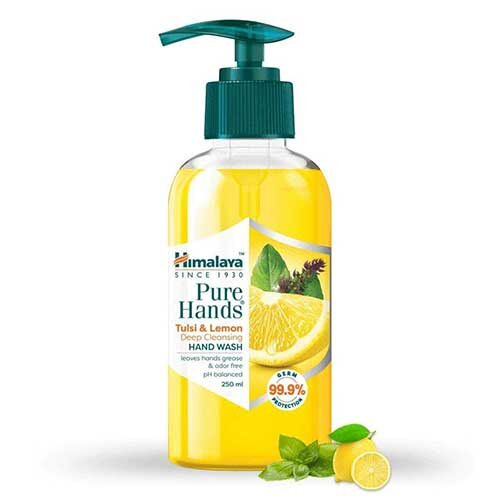 Himalaya Pure Hands Tulsi & Lemon Handwash, 250ml-0